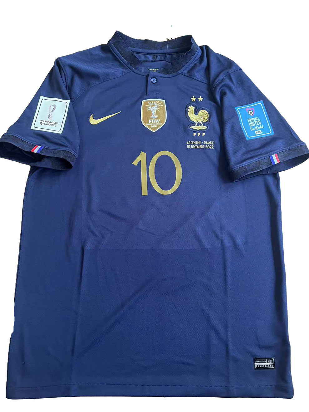 Maglia Francia Finale Mondiali 2022