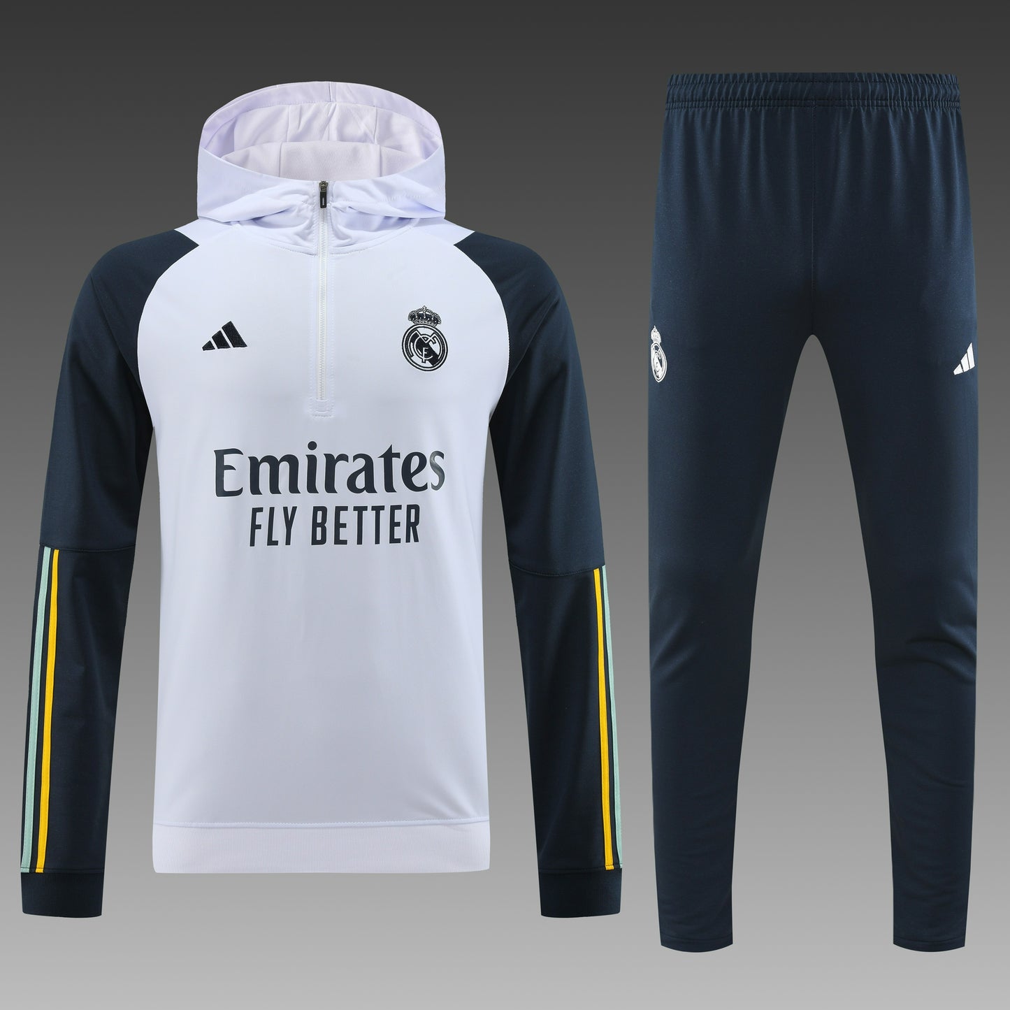 Tuta Invernale White Real Madrid 2023-24